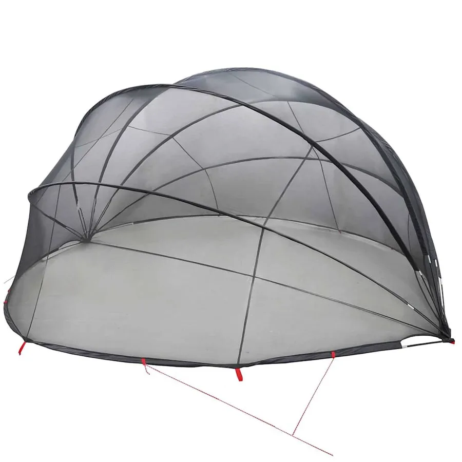 Dôme de piscine Noir 546 x 516 x 250 cm - 10