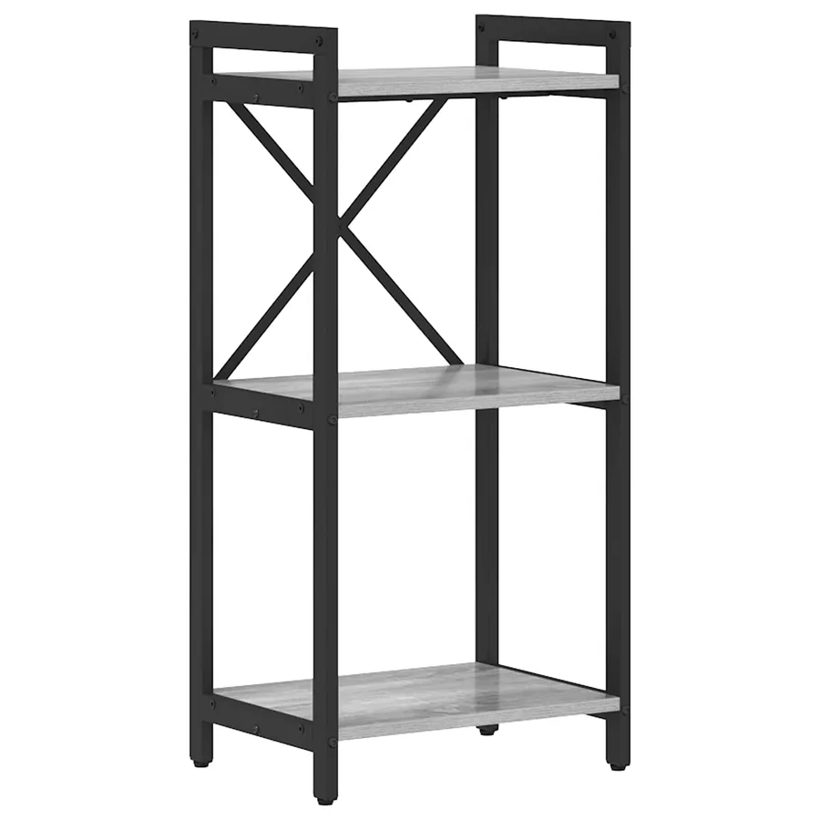 Étagère Sonoma gris 40 x 30 x 85 cm Bois d'ingénierie