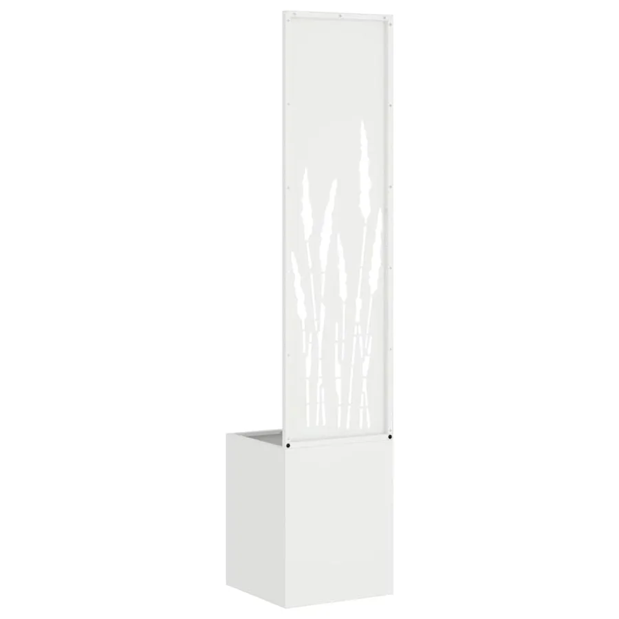 Écran de confidentialité de jardin Fretwork Blanc 32 x 150 cm - 7