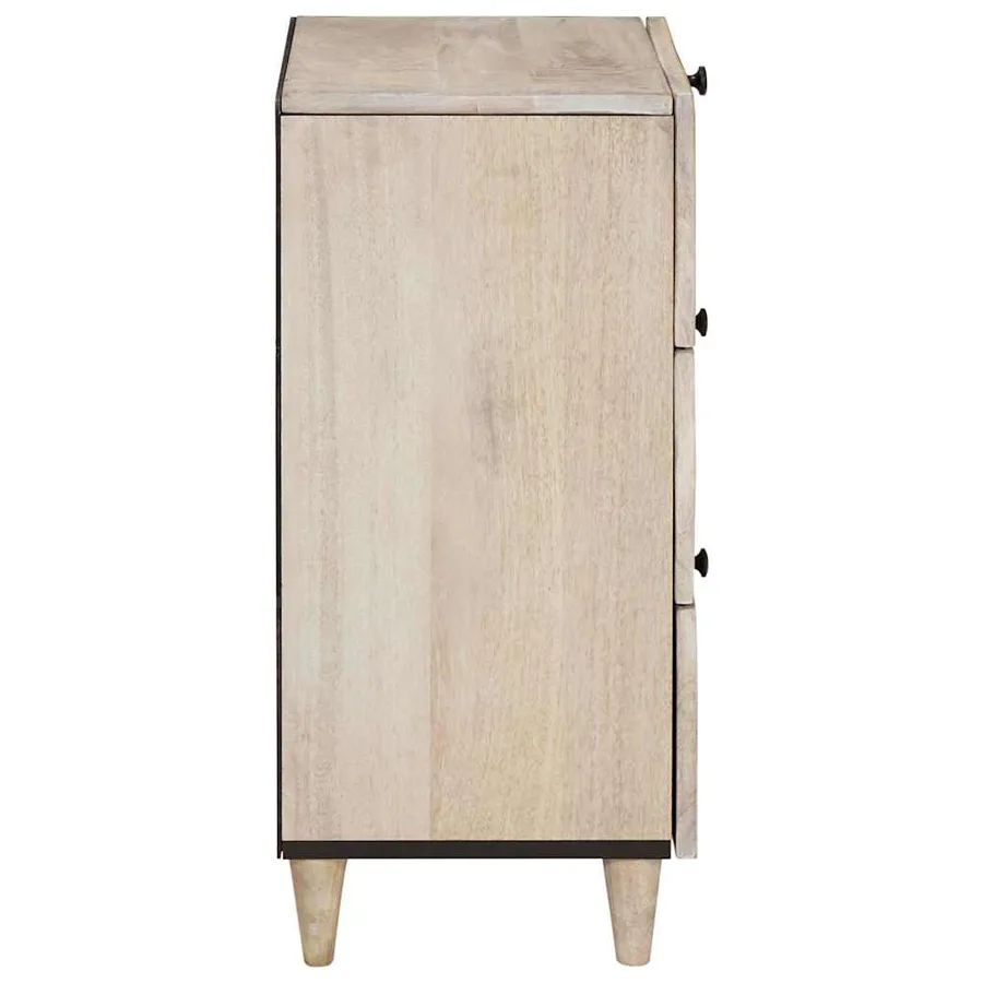 Buffet avec tiroir Blanc 33,5 x 40 x 75 cm - 4