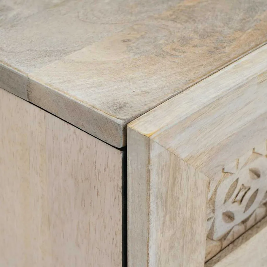 Buffet avec tiroir Blanc 33,5 x 40 x 75 cm - 6
