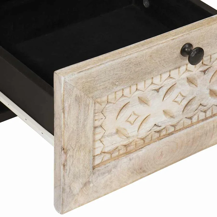 Buffet avec tiroir Blanc 33,5 x 40 x 75 cm - 7