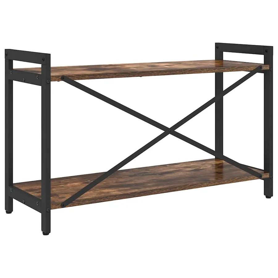 Étagère Chêne fumé 80 x 30 x 50 cm Bois d'ingénierie - 7