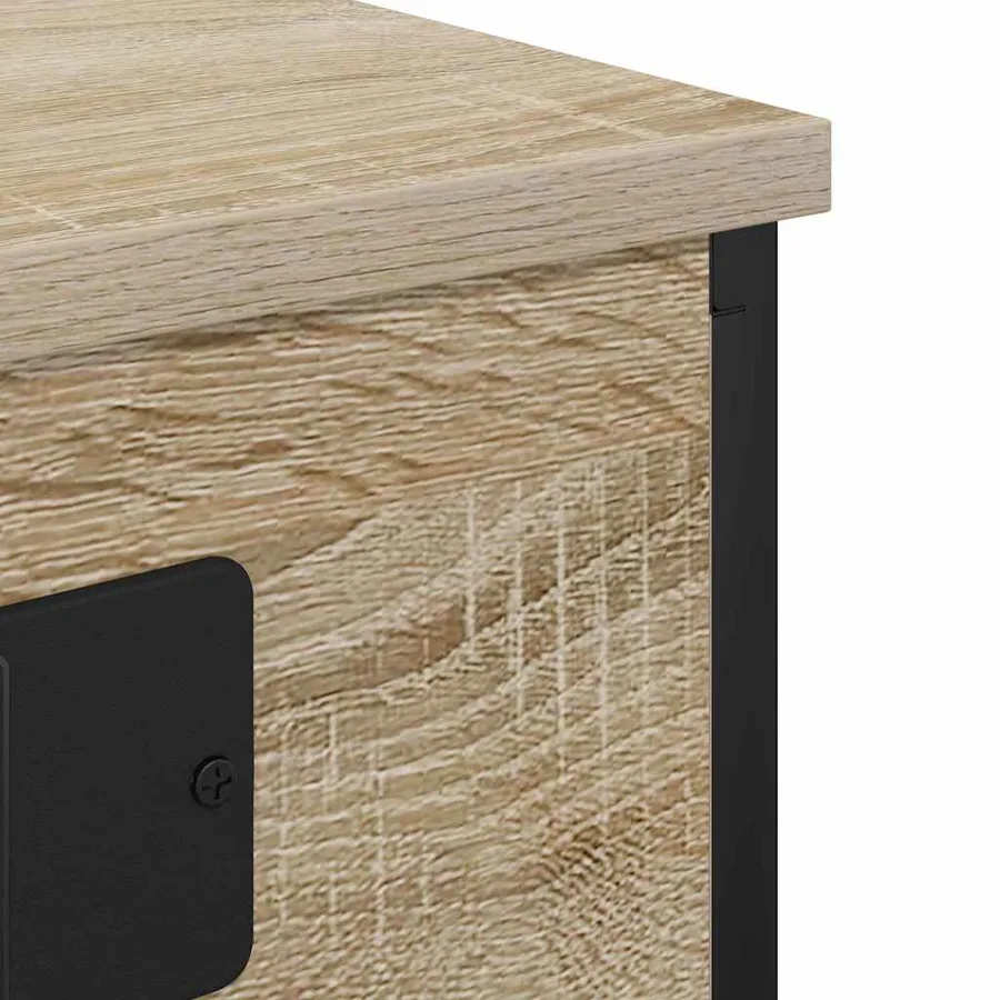 Cabinet de chevet Chêne Sonoma 41 x 31 x 51 cm - 9