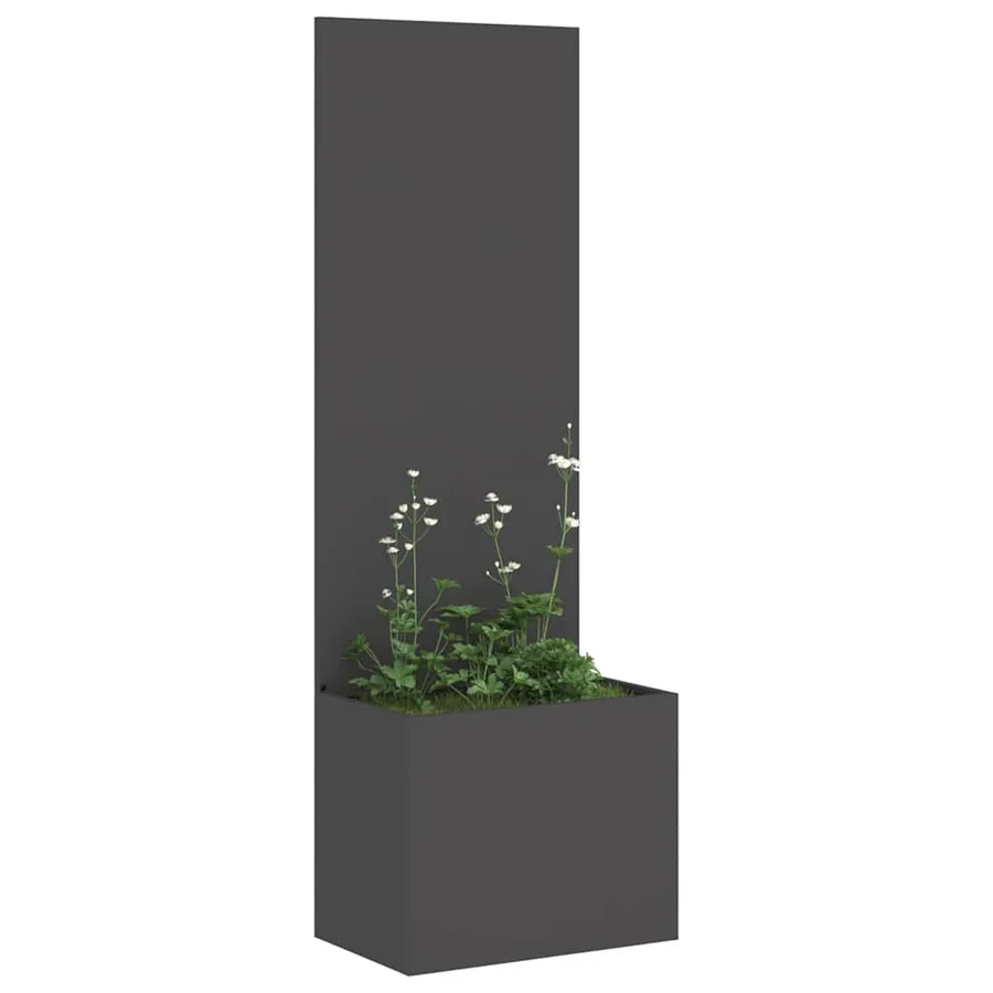 Écran de confidentialité de jardin Fretwork Noir 50 x 150 cm - 3