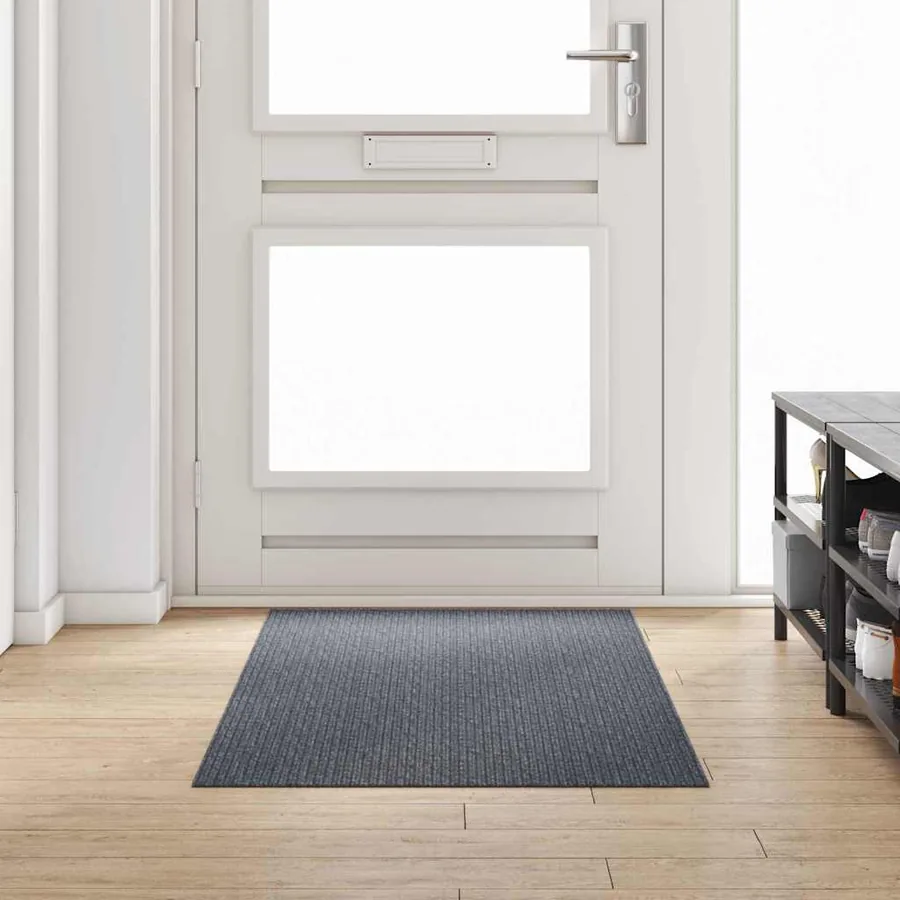 Tapis Couloir Gris 80 x 200 cm tissu