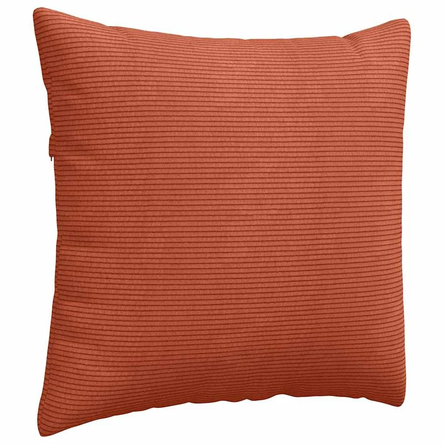 Coussins de canapé 2 pcs Rouge orange 50 x 50 cm - 5