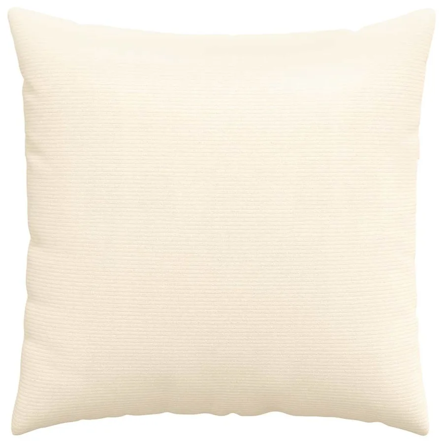 Coussins de canapé 2 pcs Crème 60 x 60 cm - 6