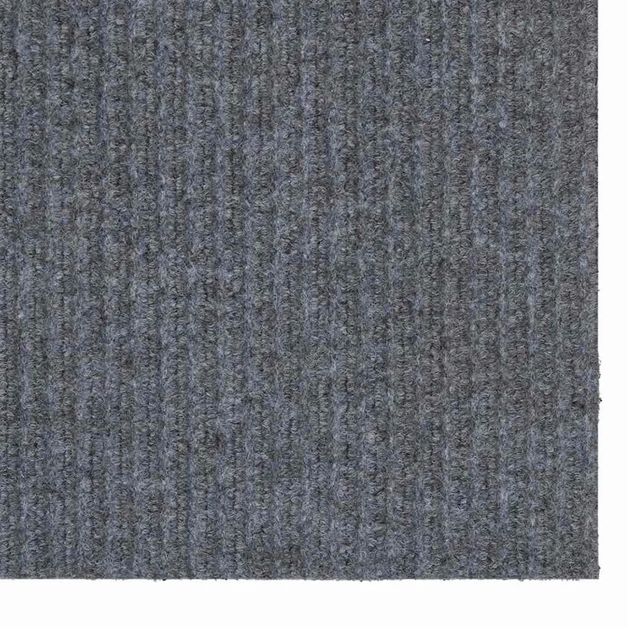 Tapis Couloir Gris clair 100 x 200 cm tissu - 5
