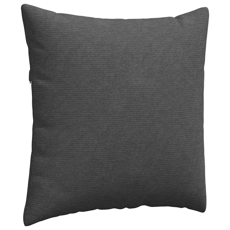 Coussins de canapé 2 pcs Gris foncé 80 x 80 cm - 5