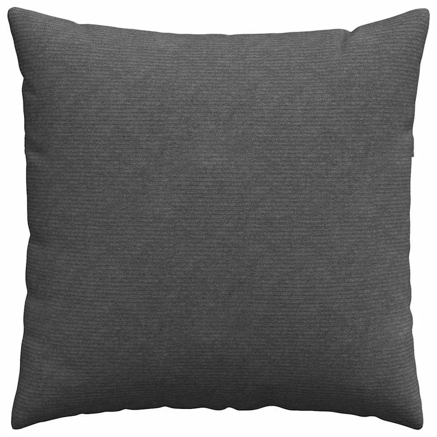 Coussins de canapé 2 pcs Gris foncé 80 x 80 cm - 6
