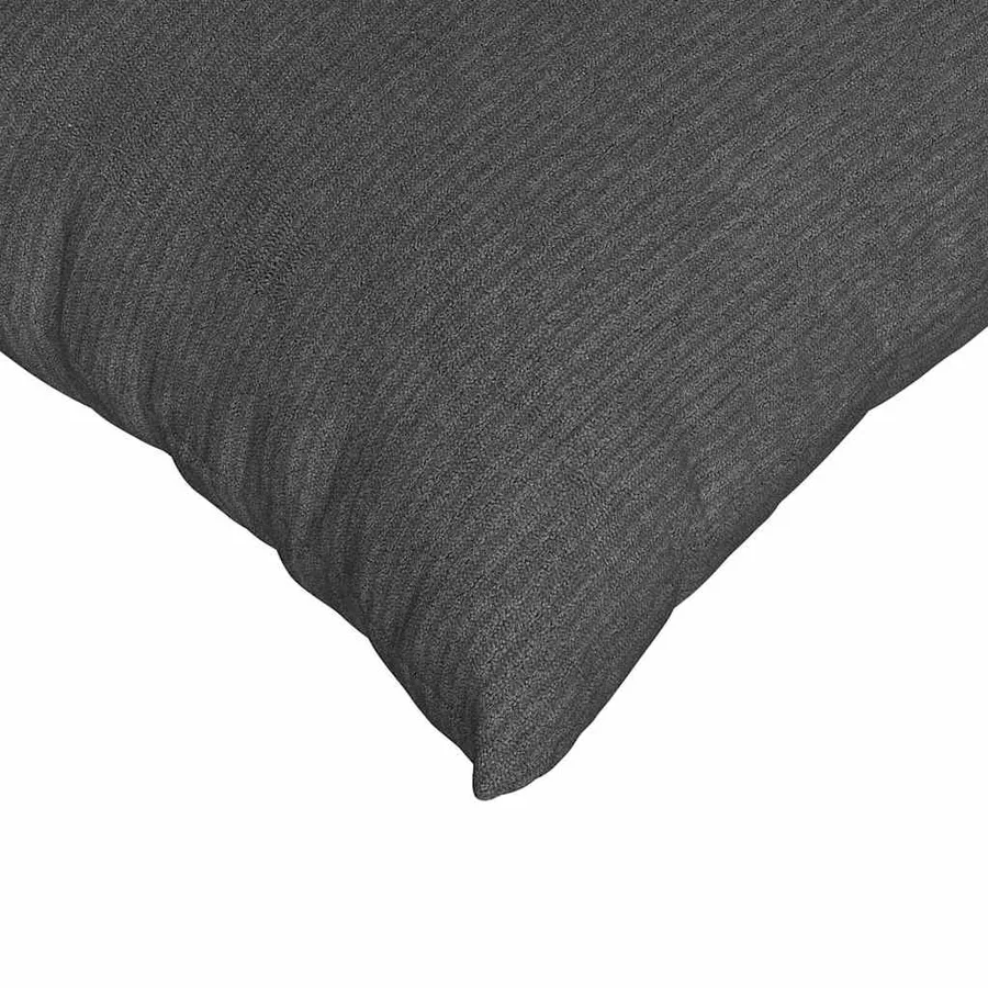 Coussins de canapé 2 pcs Gris foncé 80 x 80 cm - 7