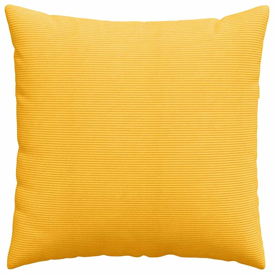 Coussins de canapé 2 pcs Jaune clair 80 x 80 cm - 6