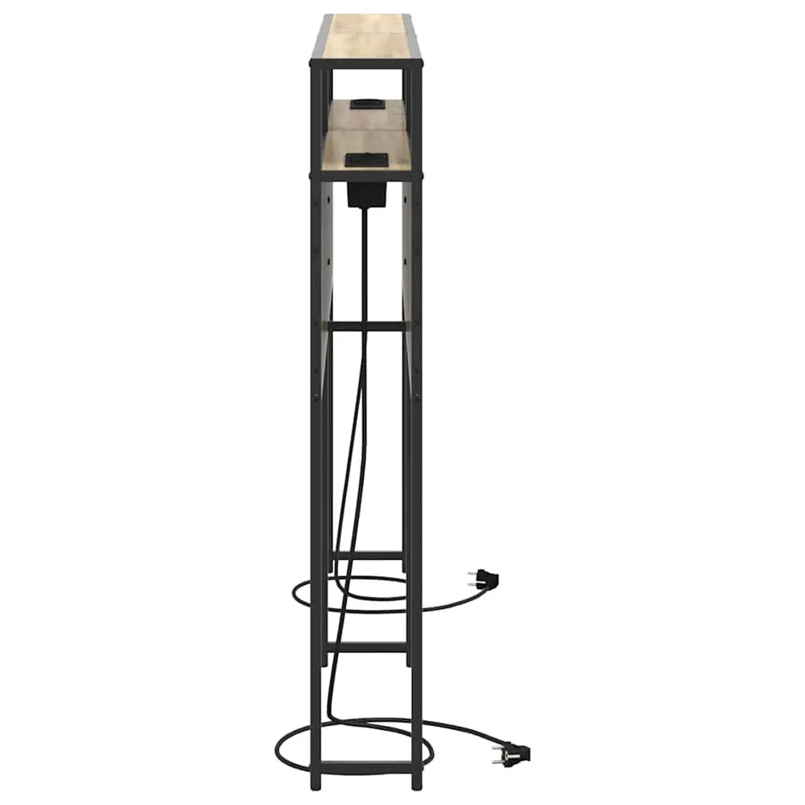 Tête de lit de rangement Chêne sonoma Bois d'ingénierie - 6