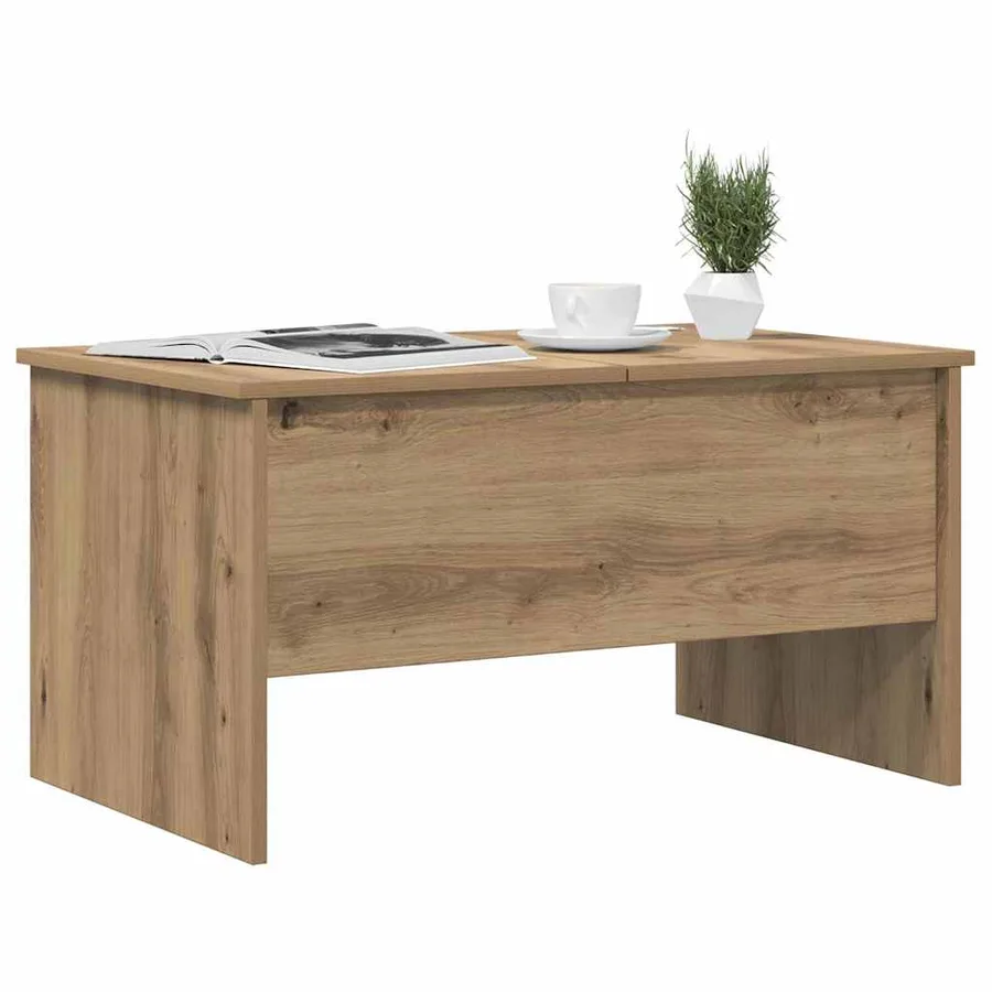 Table basse Chêne artisanal 102 x 50,5 x 46,5 cm - 3