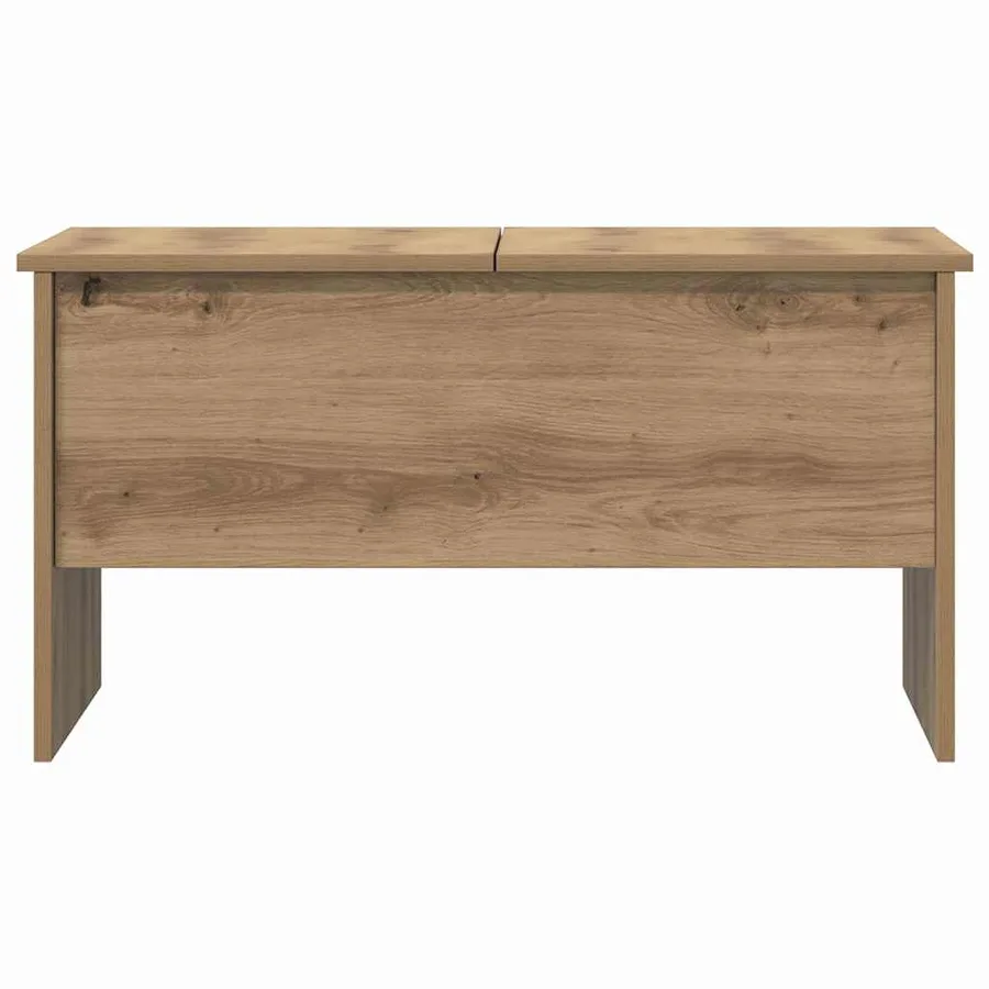 Table basse Chêne artisanal 102 x 50,5 x 46,5 cm - 6
