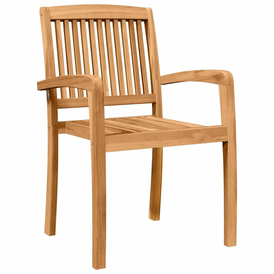 Ensemble de salle à manger pour jardin 5 pcs Naturel - 5