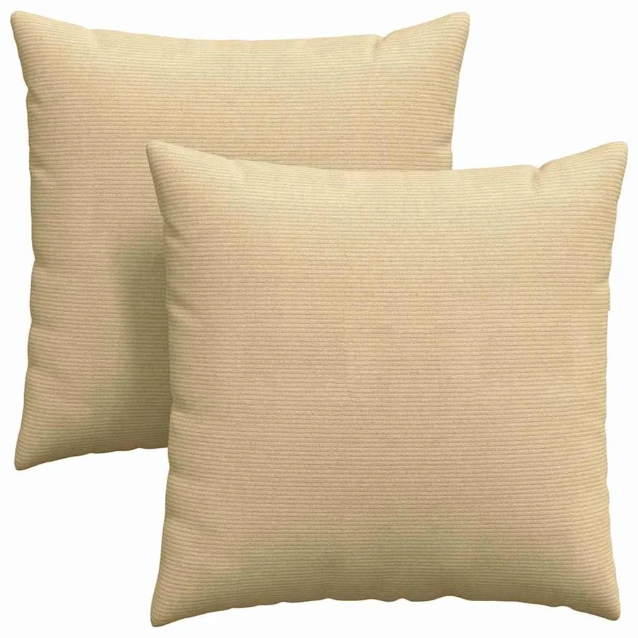 Coussins de canapé 2 pcs Vert gris 60 x 60 cm - 2