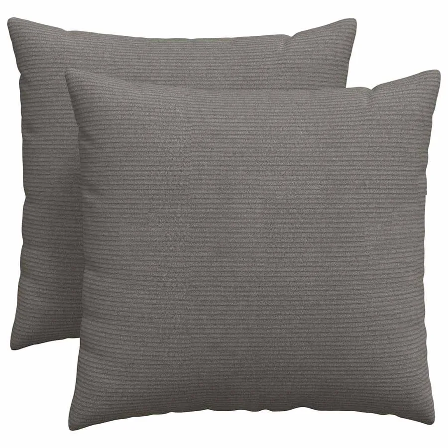 Coussins de canapé 2 pcs Gris clair 50 x 50 cm - 2