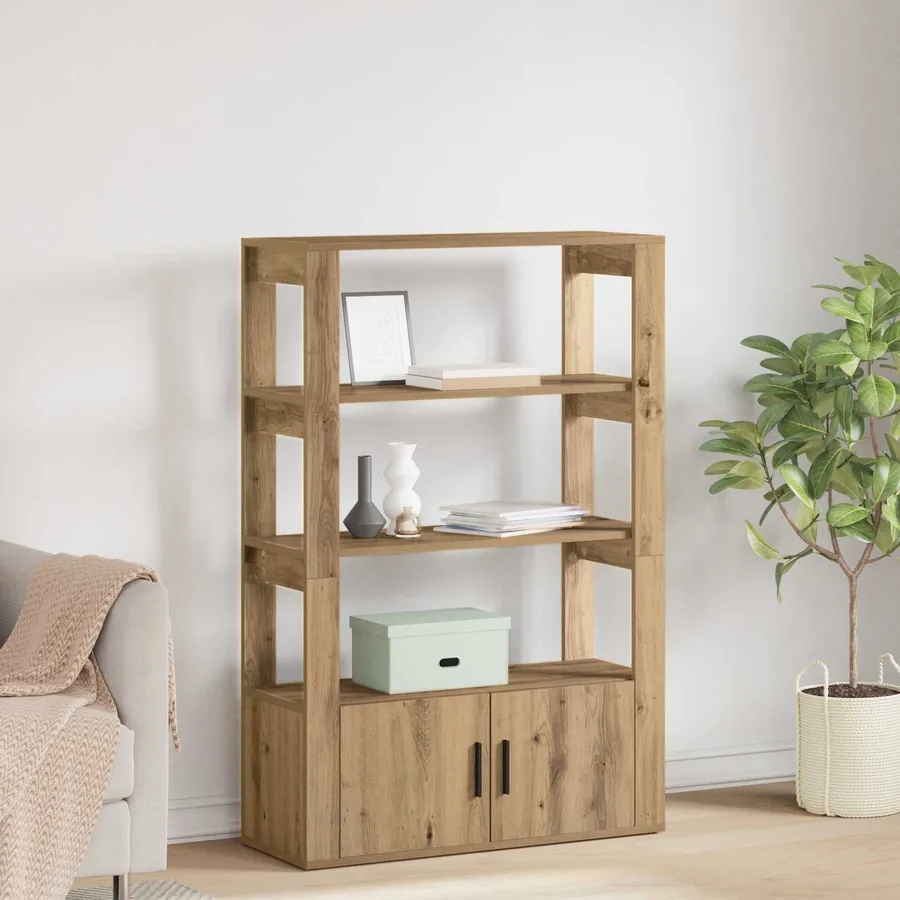 Buffet chêne artisanal 30 x 80 x 119.5 cm Bois d'ingénierie