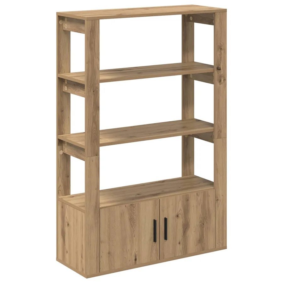 Buffet chêne artisanal 30 x 80 x 119.5 cm Bois d'ingénierie - 2
