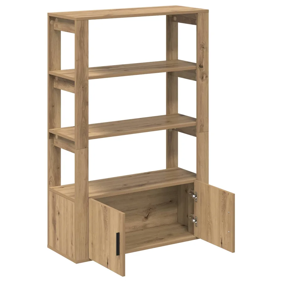 Buffet chêne artisanal 30 x 80 x 119.5 cm Bois d'ingénierie - 5