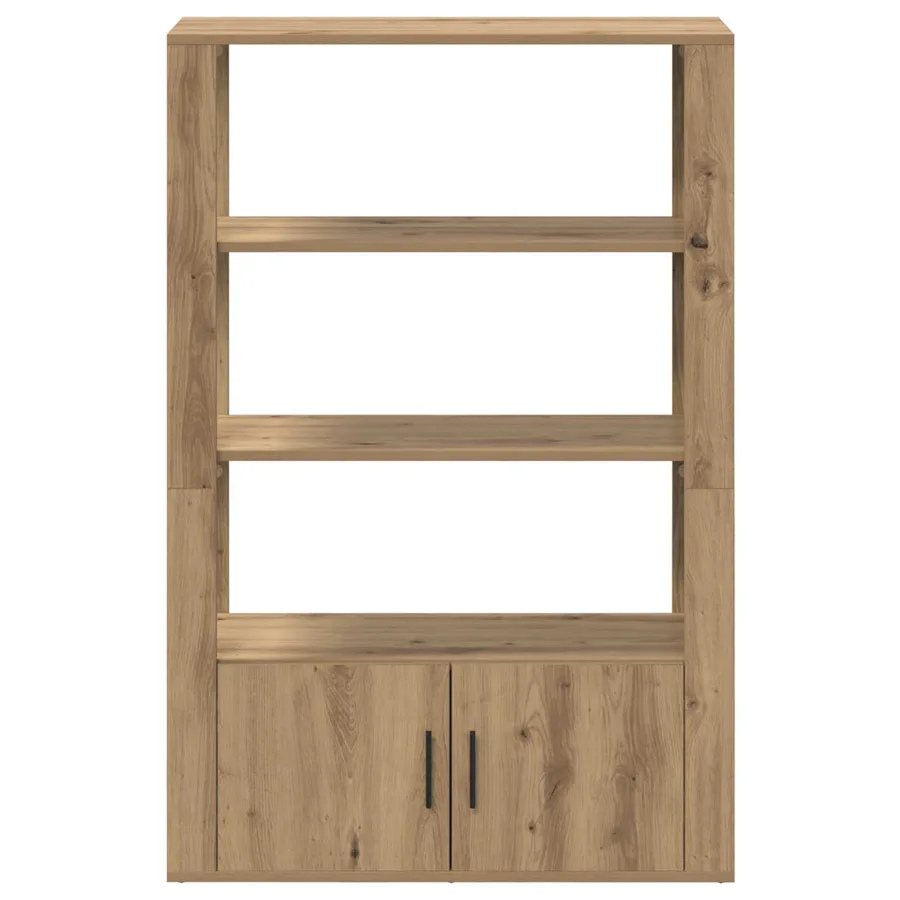 Buffet chêne artisanal 30 x 80 x 119.5 cm Bois d'ingénierie - 6