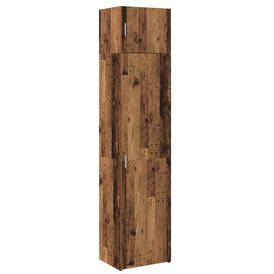 Buffet 2 pcs Bois ancien 50 x 41 x 225 cm - 2