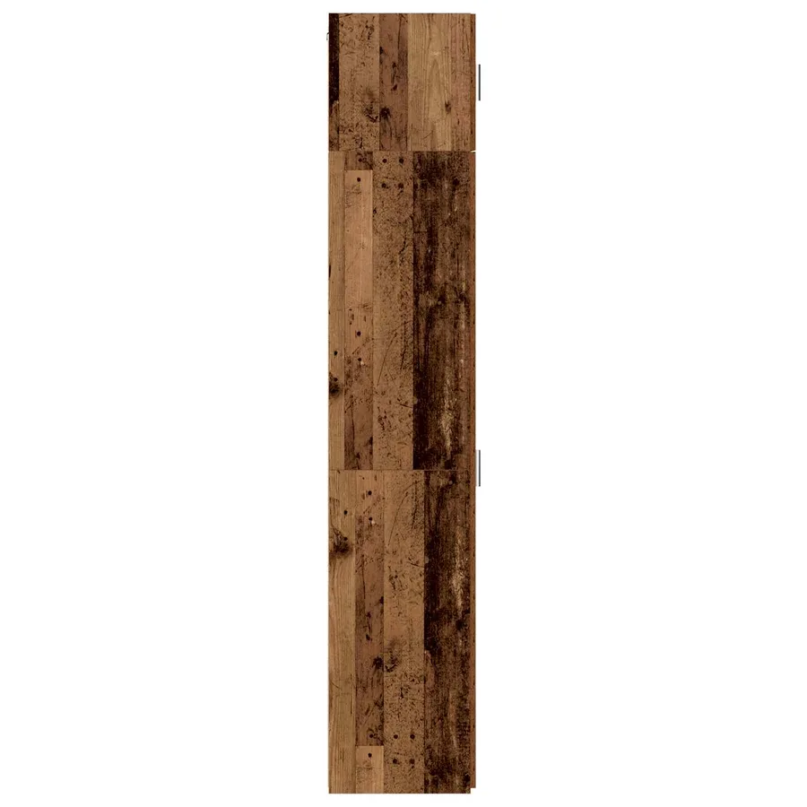 Buffet 2 pcs Bois ancien 50 x 41 x 225 cm - 9