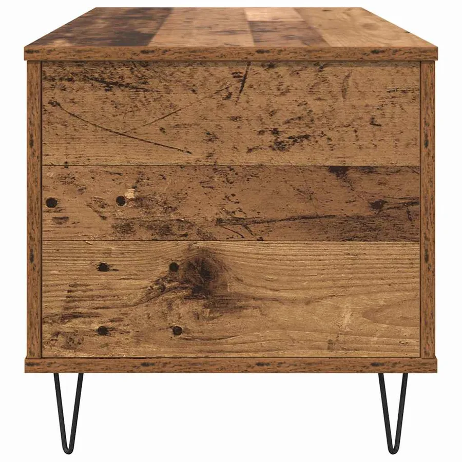 Table basse Bois ancien 90 x 44.5 x 45 cm Bois d'ingénierie - 7