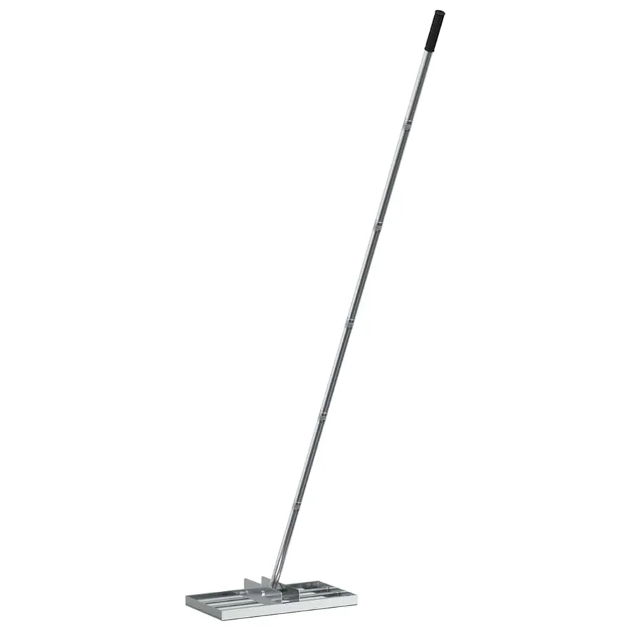 Râteau de nivellement de jardin Argenté Acier inoxydable - 6