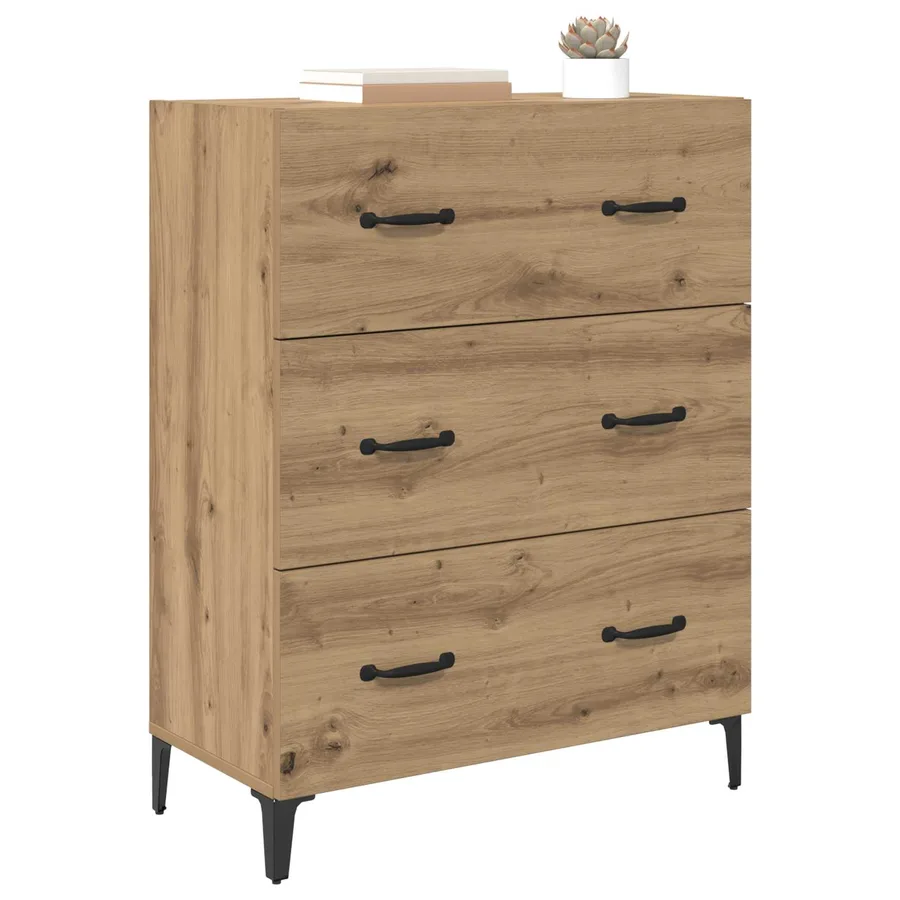 Buffet Chêne artisanal 69,5 x 34 x 90 cm - 3
