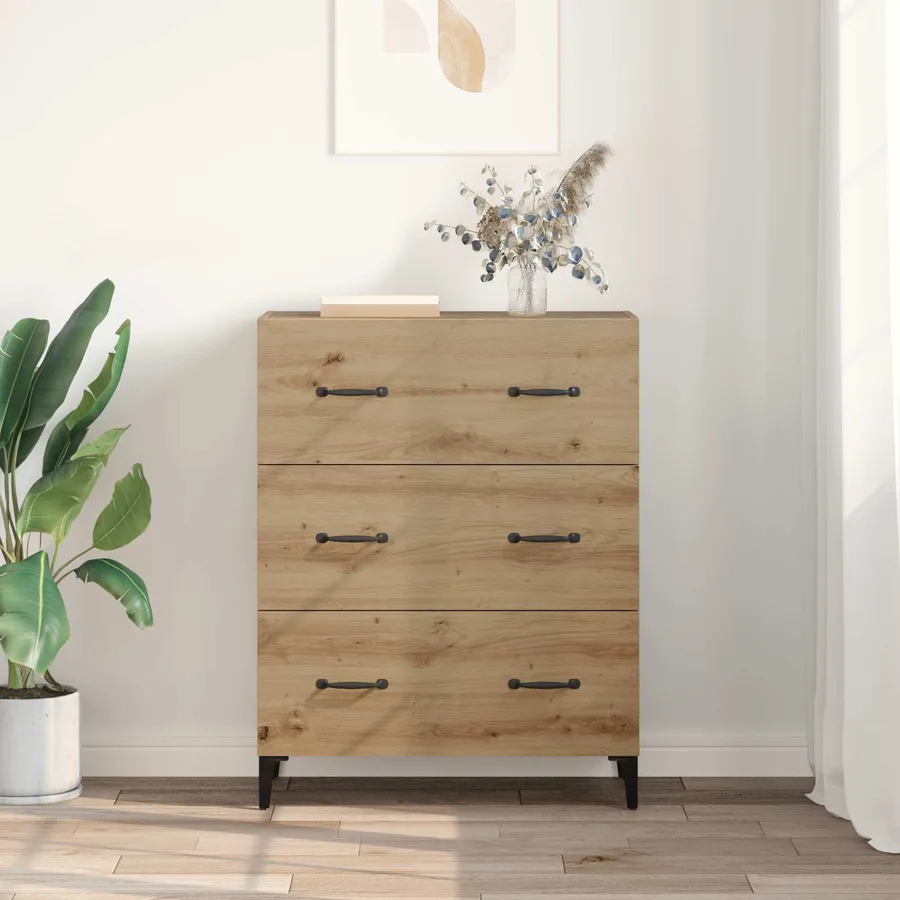 Buffet Chêne artisanal 69,5 x 34 x 90 cm - 4