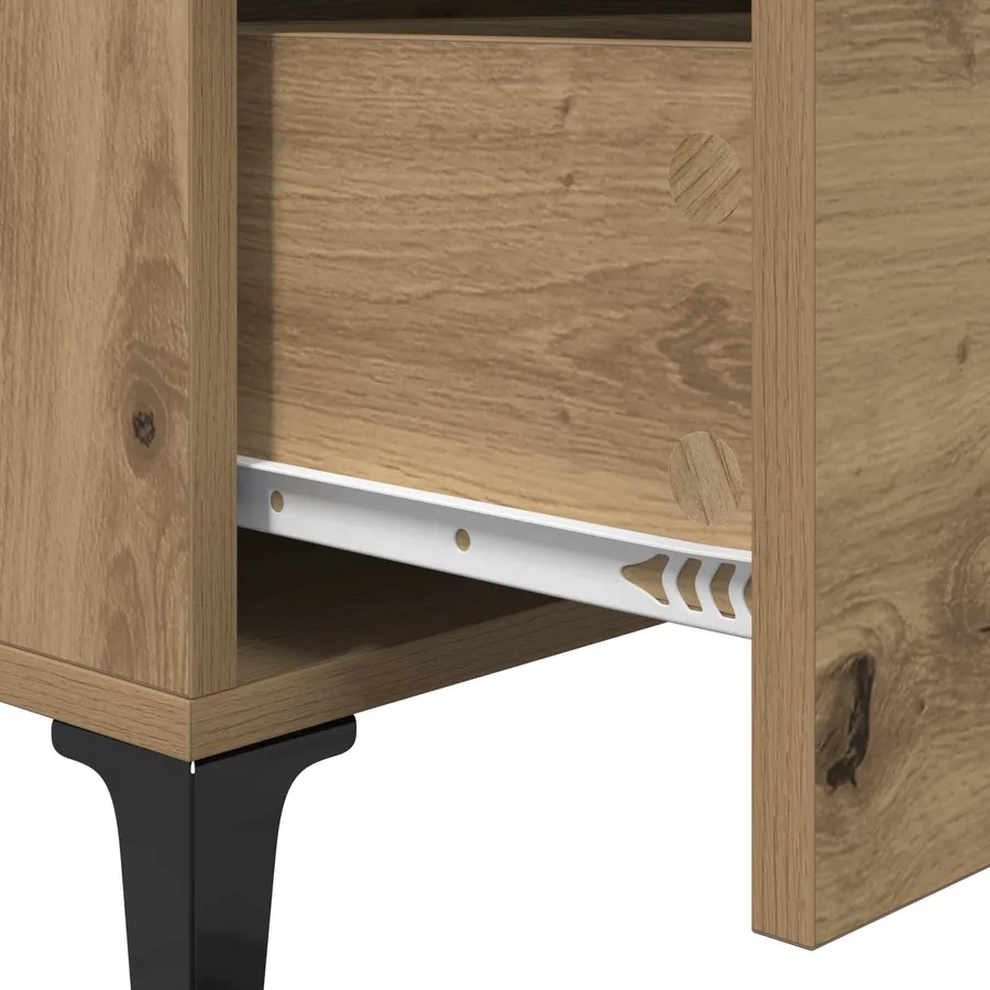 Buffet Chêne artisanal 69,5 x 34 x 90 cm - 8