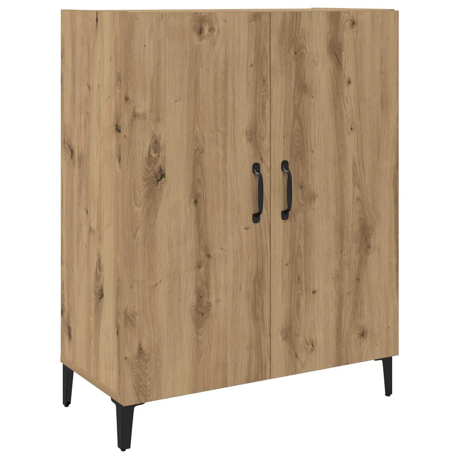 Haut Armoire 2 pcs Chêne artisanal 69,5 x 34 x 180 cm - 7