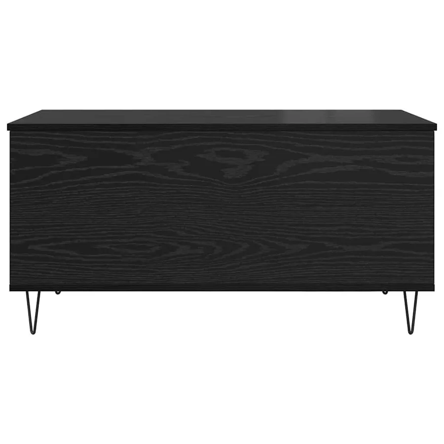 Table basse Chêne noir 90 x 44.5 x 45 cm Bois d'ingénierie - 6