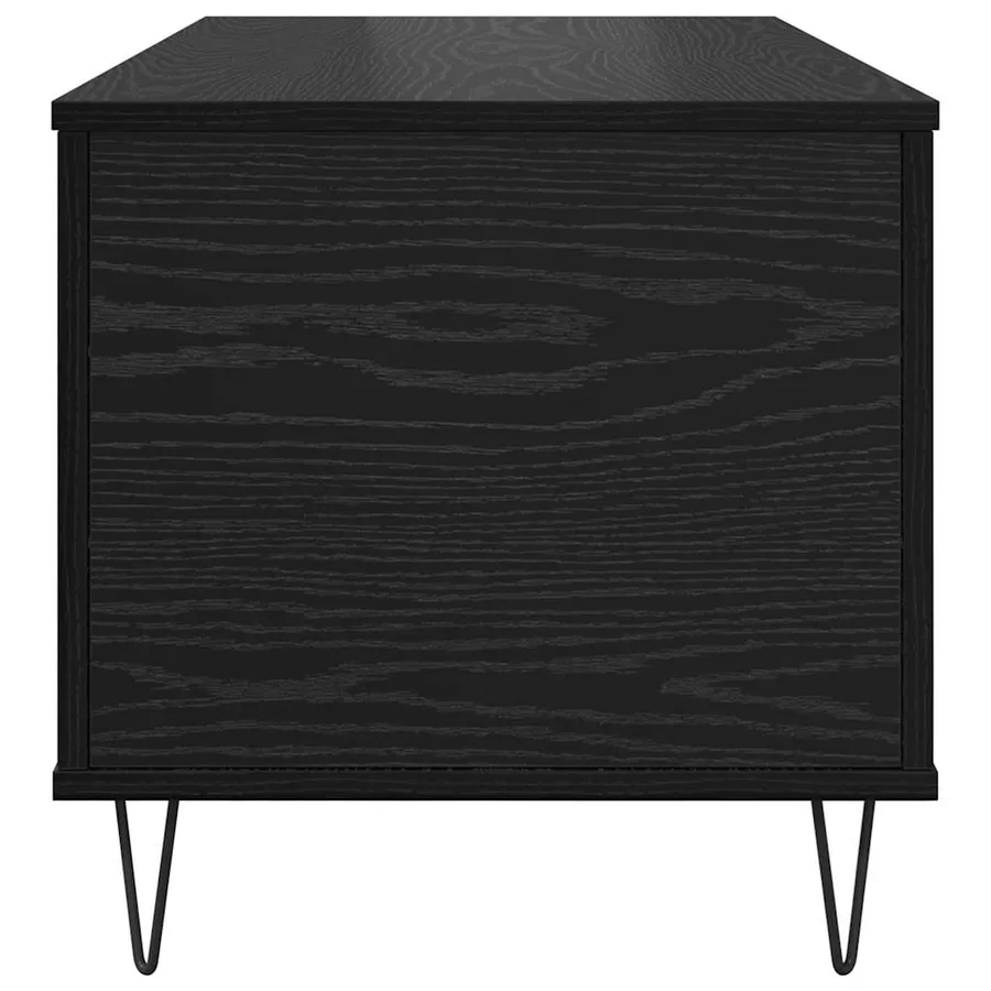 Table basse Chêne noir 90 x 44.5 x 45 cm Bois d'ingénierie - 7