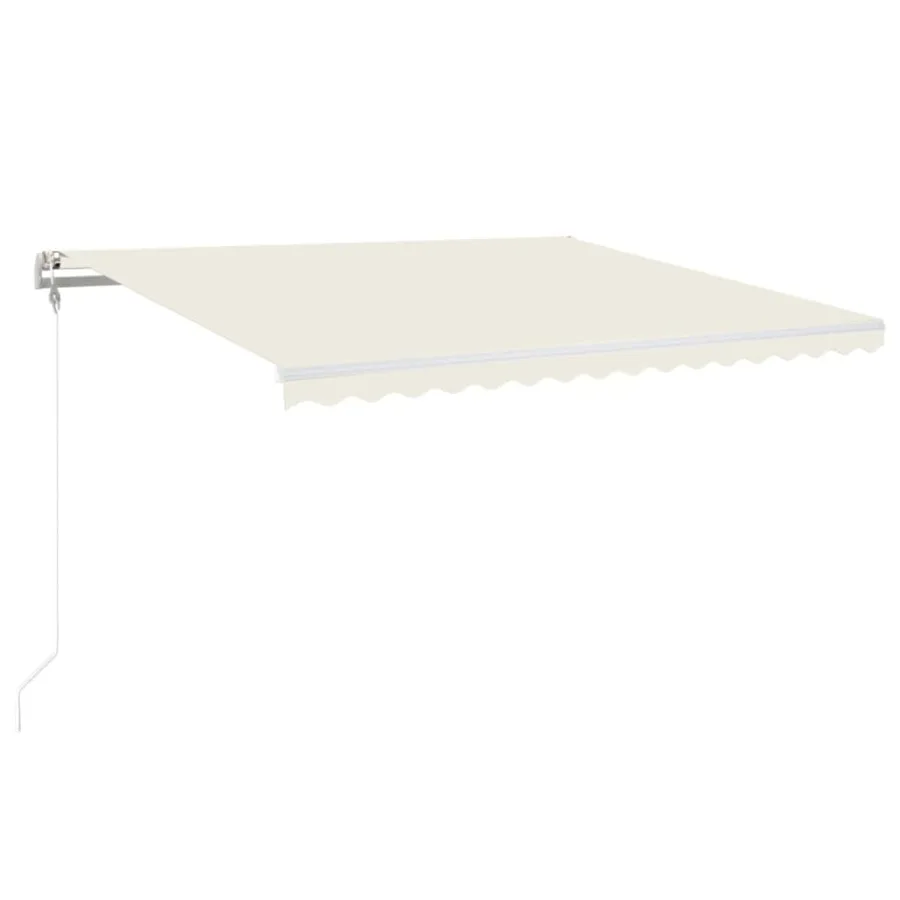 Automatic Retractable Awning 450x350 cm Cream - 2