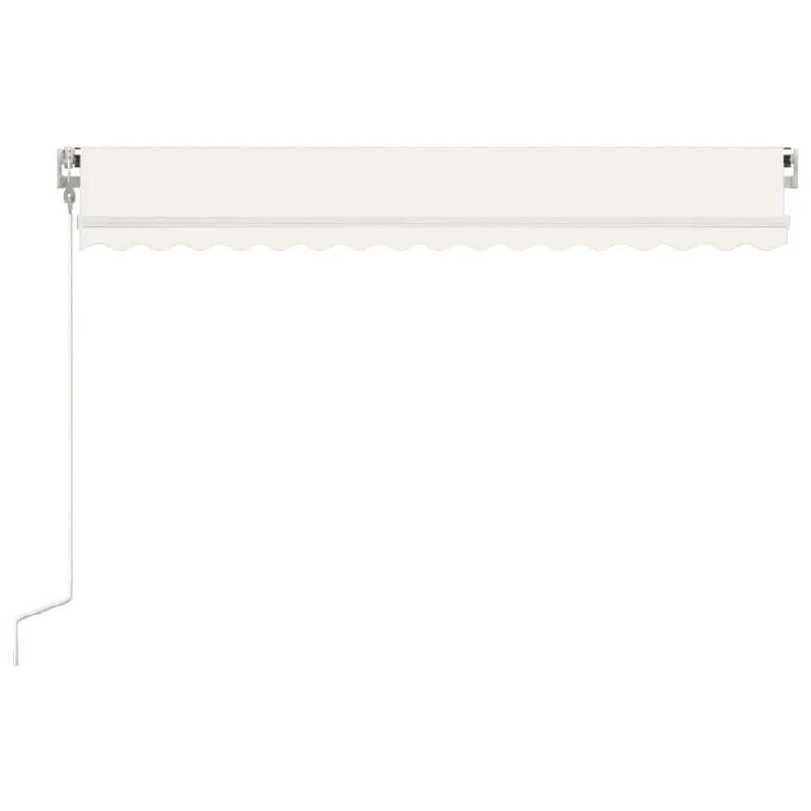Automatic Retractable Awning 450x350 cm Cream - 4