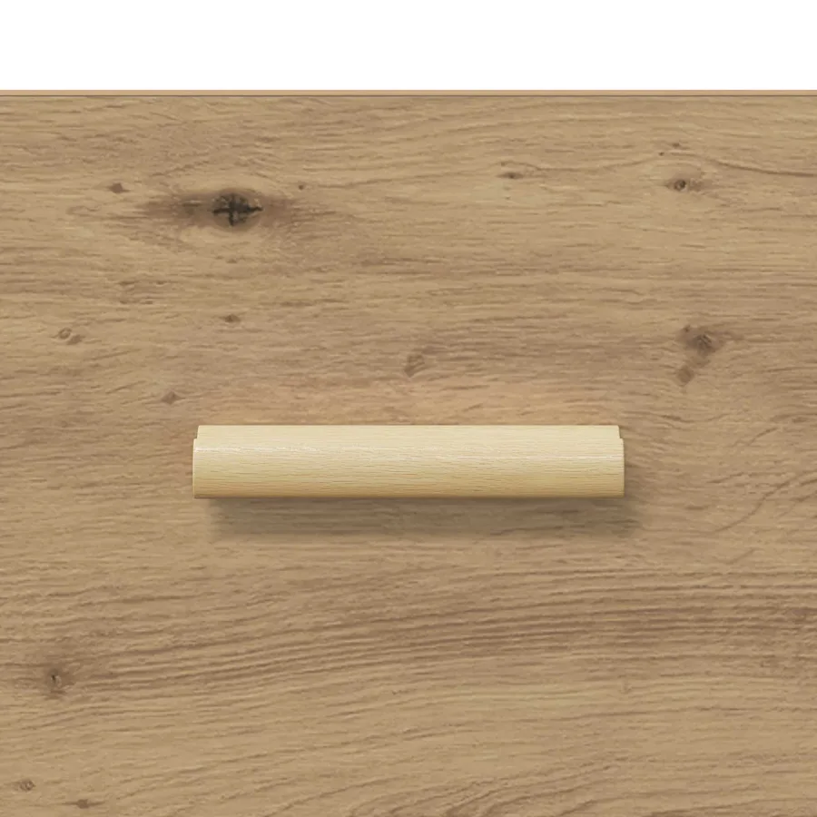 Buffet chêne artisanal 34,5 x 34 x 90 cm Bois d'ingénierie - 10