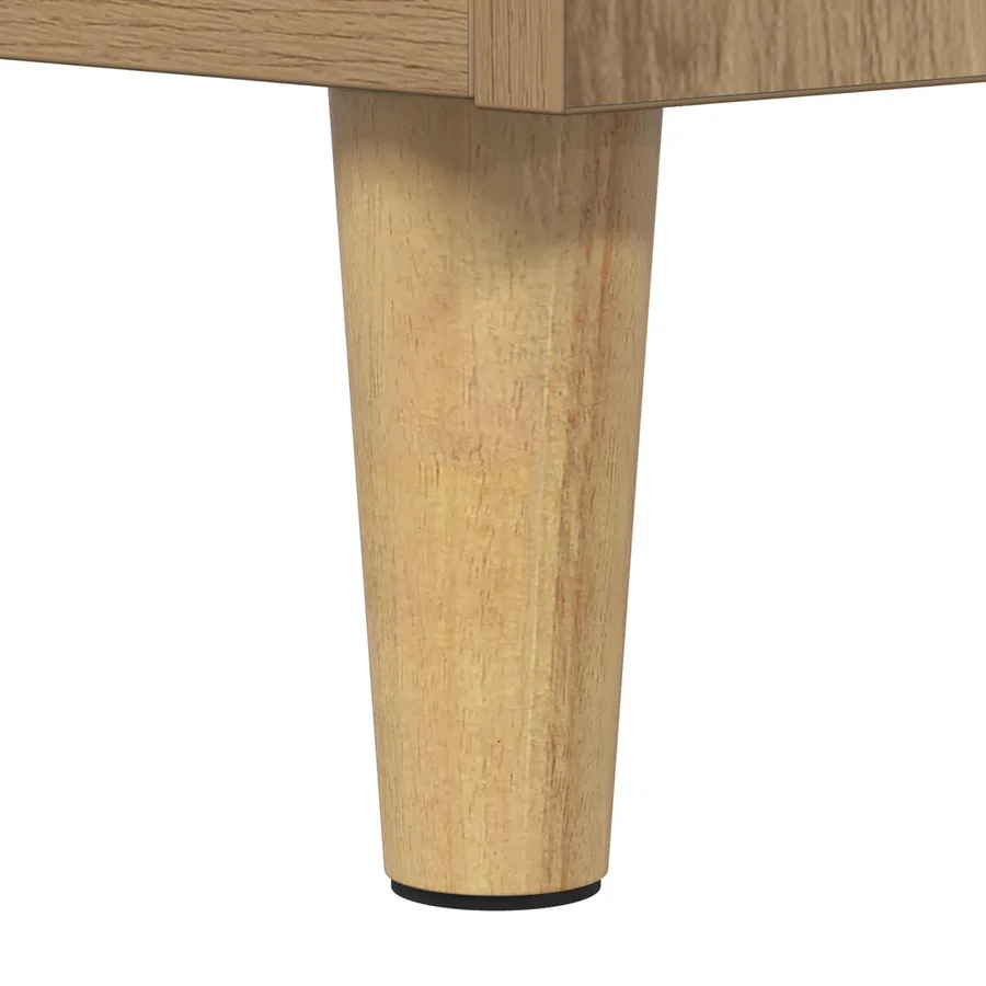 Buffet chêne artisanal 34,5 x 34 x 90 cm Bois d'ingénierie - 11
