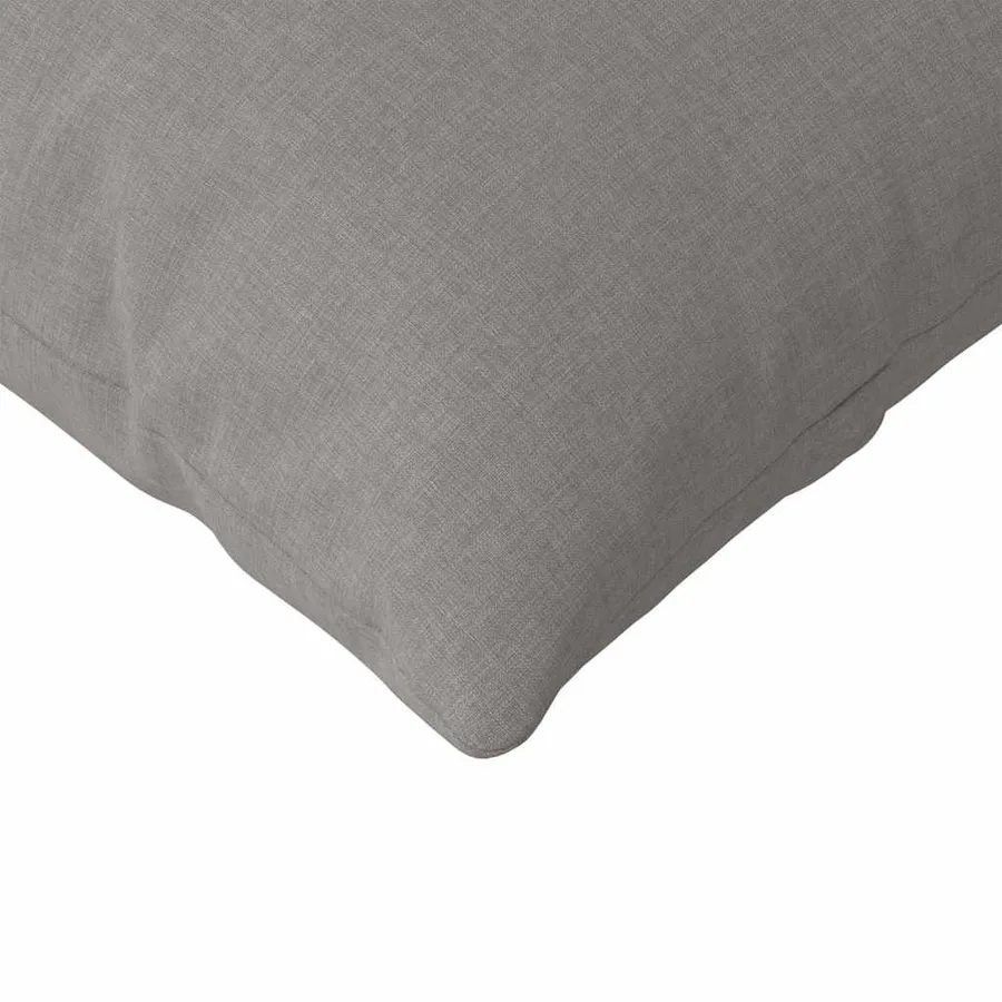 Coussins de canapé 2 pcs Taupe 120 x 40 cm tissu - 7