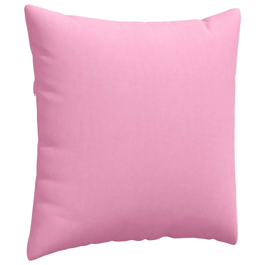 Coussins de canapé 2 pcs Rose 80 x 80 cm tissu - 5