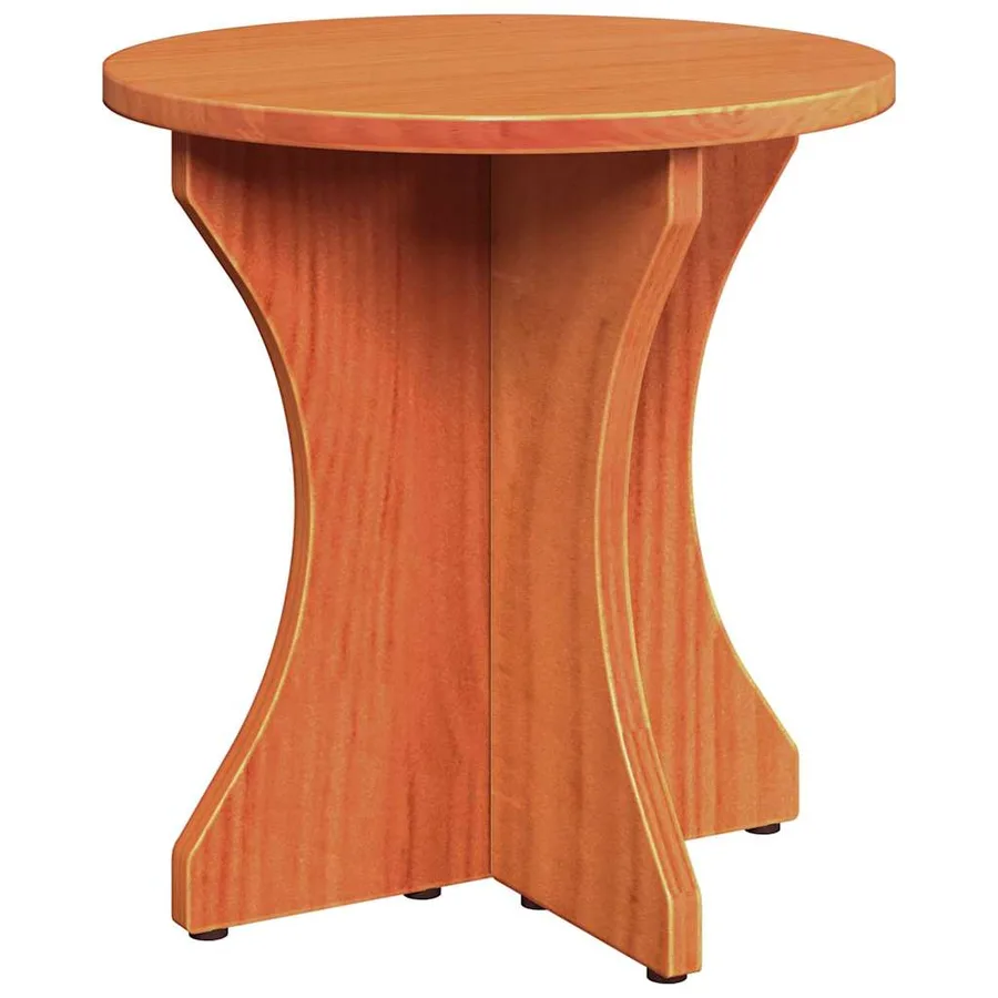 Table basse 3 pcs Brun cire - 7