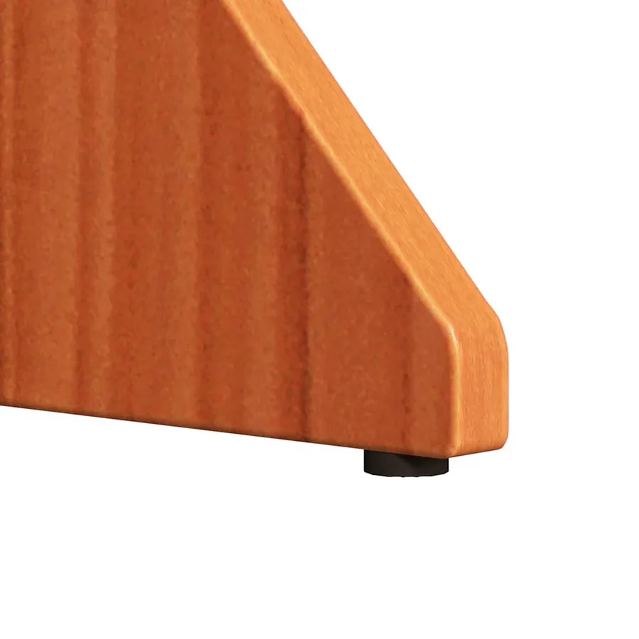 Table basse 3 pcs Brun cire - 9