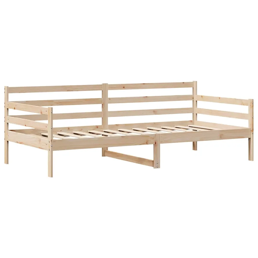 Lit de jour avec tiroirs sans matelas 90x190 cm bois massif - 5