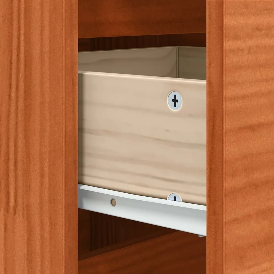 Buffet avec tiroir Chêne brun 111 x 34 x 75 cm Pin massif - 11