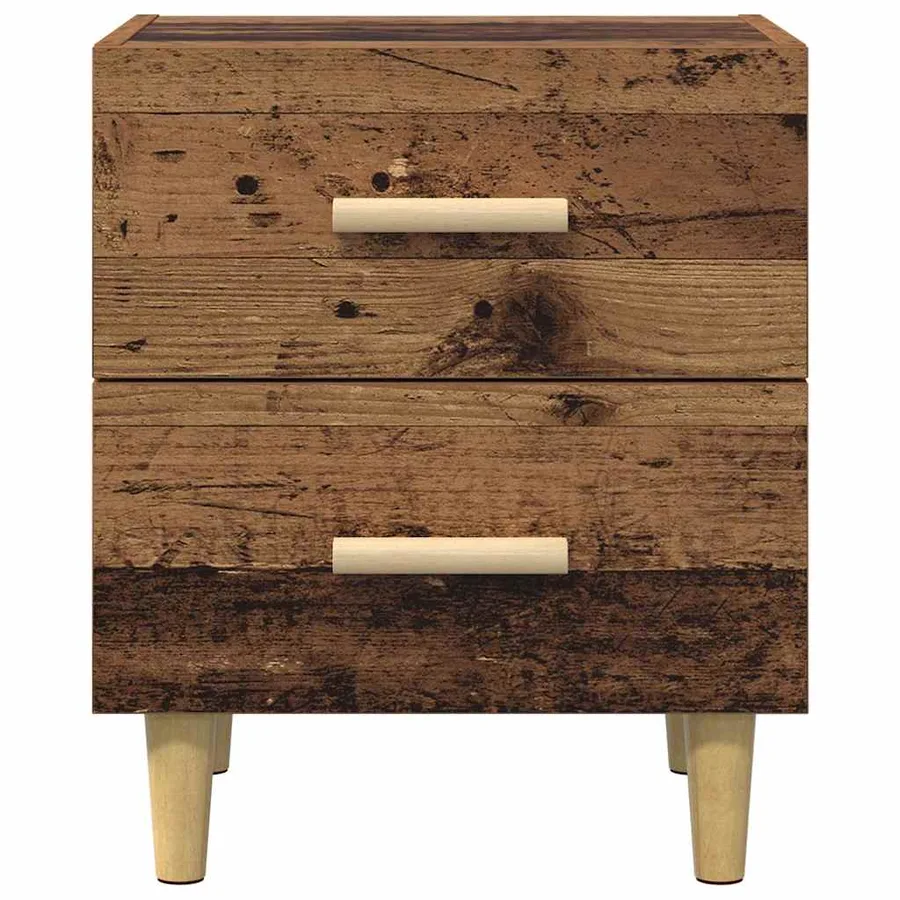 Armoire de lit Bois ancien 40 x 35 x 47.5cm Bois d'ingénierie - 6
