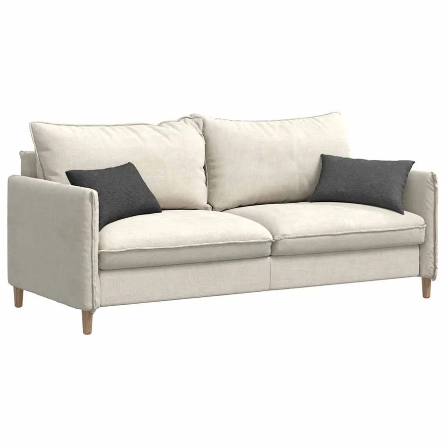 Coussins de canapé 2 pcs Gris foncé 50 x 30 cm - 3