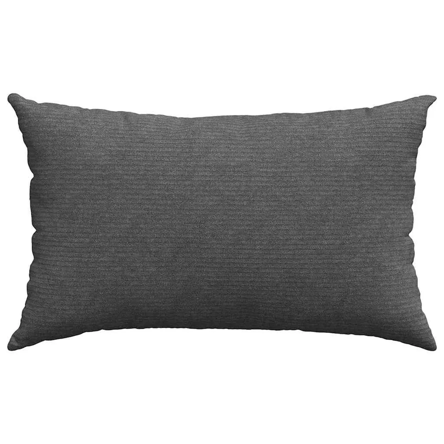 Coussins de canapé 2 pcs Gris foncé 50 x 30 cm - 6